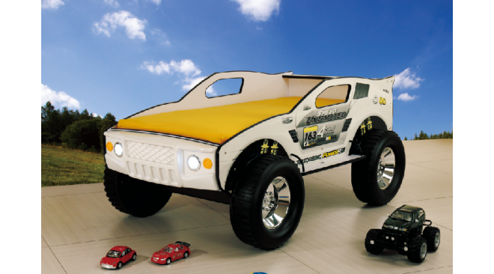 B138sW Unlimited Speed Jeep Bed-Red